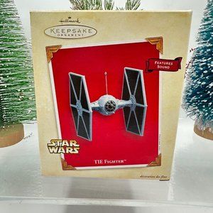 Hallmark Keepsake Ornament TIE Fighter Sound Darth Vader Storm Trooper Star Wars